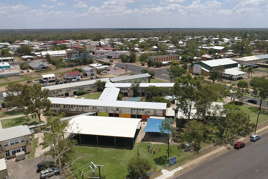 Charleville State School from the the air