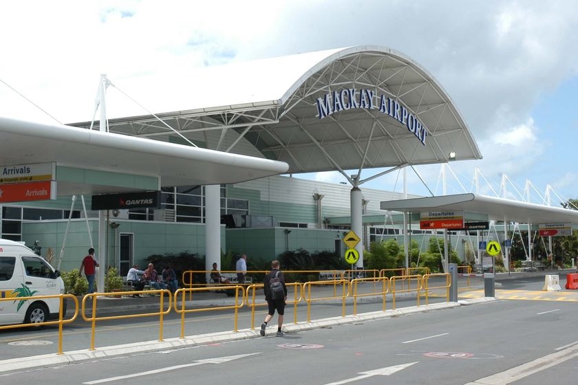 The exterior of Mackay Airport.