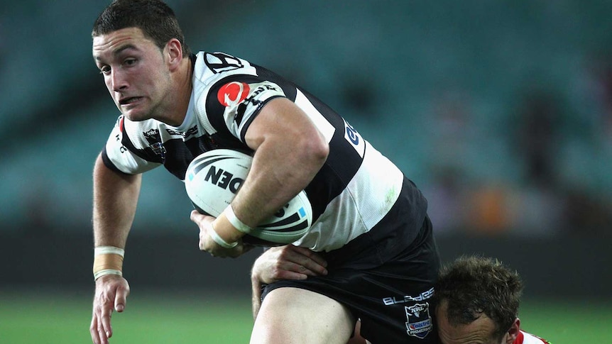 Moltzen in action for Wests Tigers