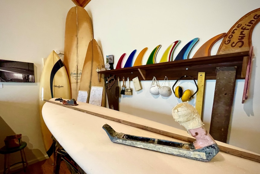 Surfboard workshop