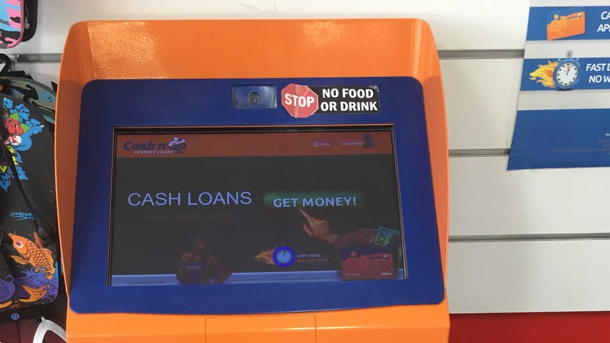 Instant cash loan machine