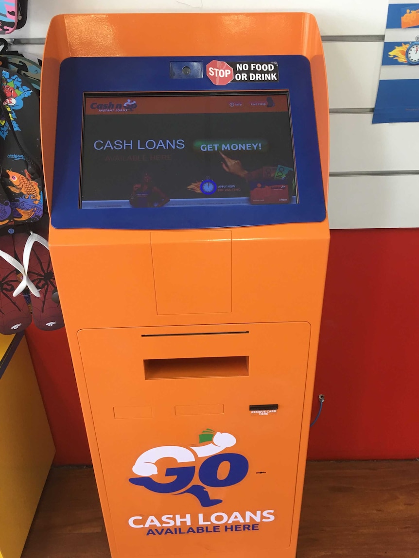 Instant cash loan machine