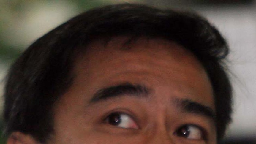 Former Thai Prime Minister Abhisit Vejjajiva