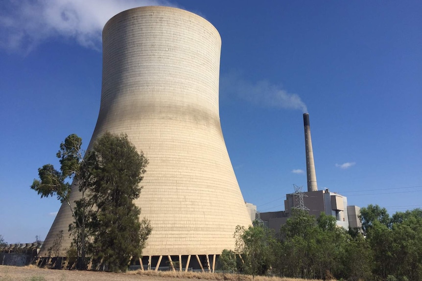 Cooling tower at Callide Power Station