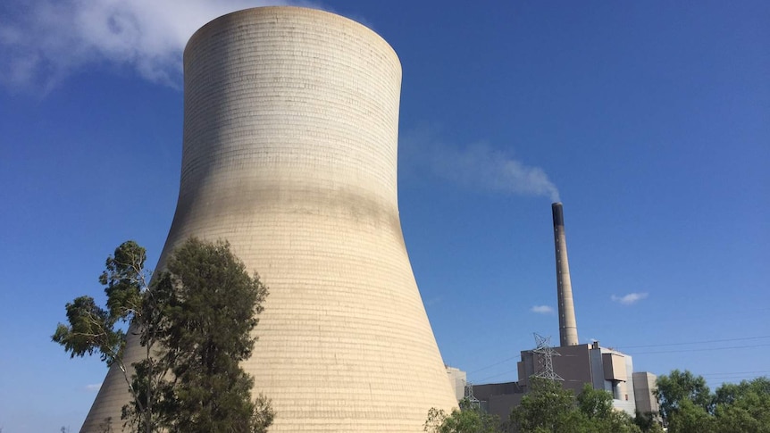 Cooling tower at Callide Power Station