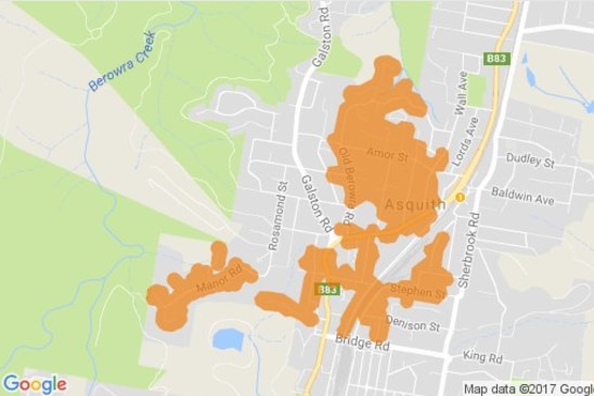 Power cuts in Hornsby and Asquith