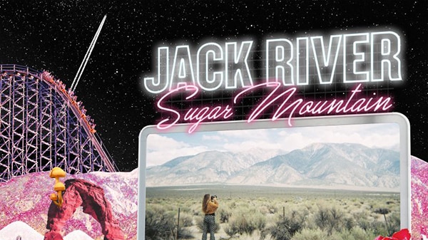 The artwork for Jack River's 2018 debut album Sugar Mountain