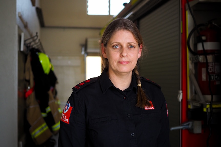 Fire and Rescue Griffith captain Danielle McKay
