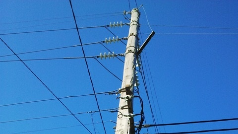 Power pole (file photo).