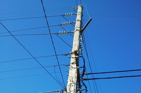 power pole, Ausgrid,