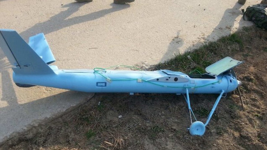 Suspected North Korean drone