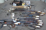 seized guns