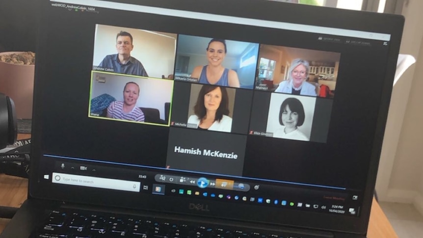 Bushfire recovery coordinator Andrew Colvin addresses media in zoom session with helen haines