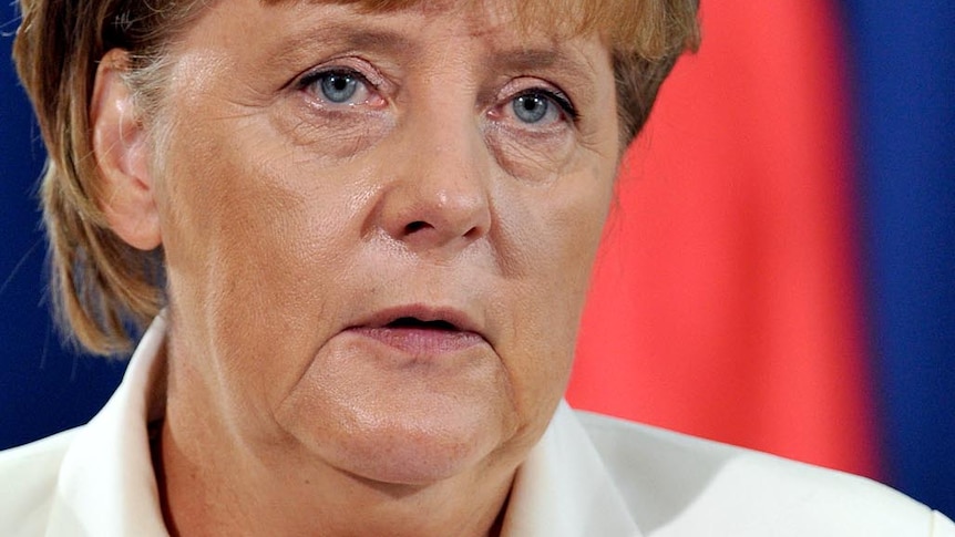 Facing the heat: Angela Merkel