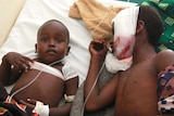 Children injured in Kenyan tribal violence