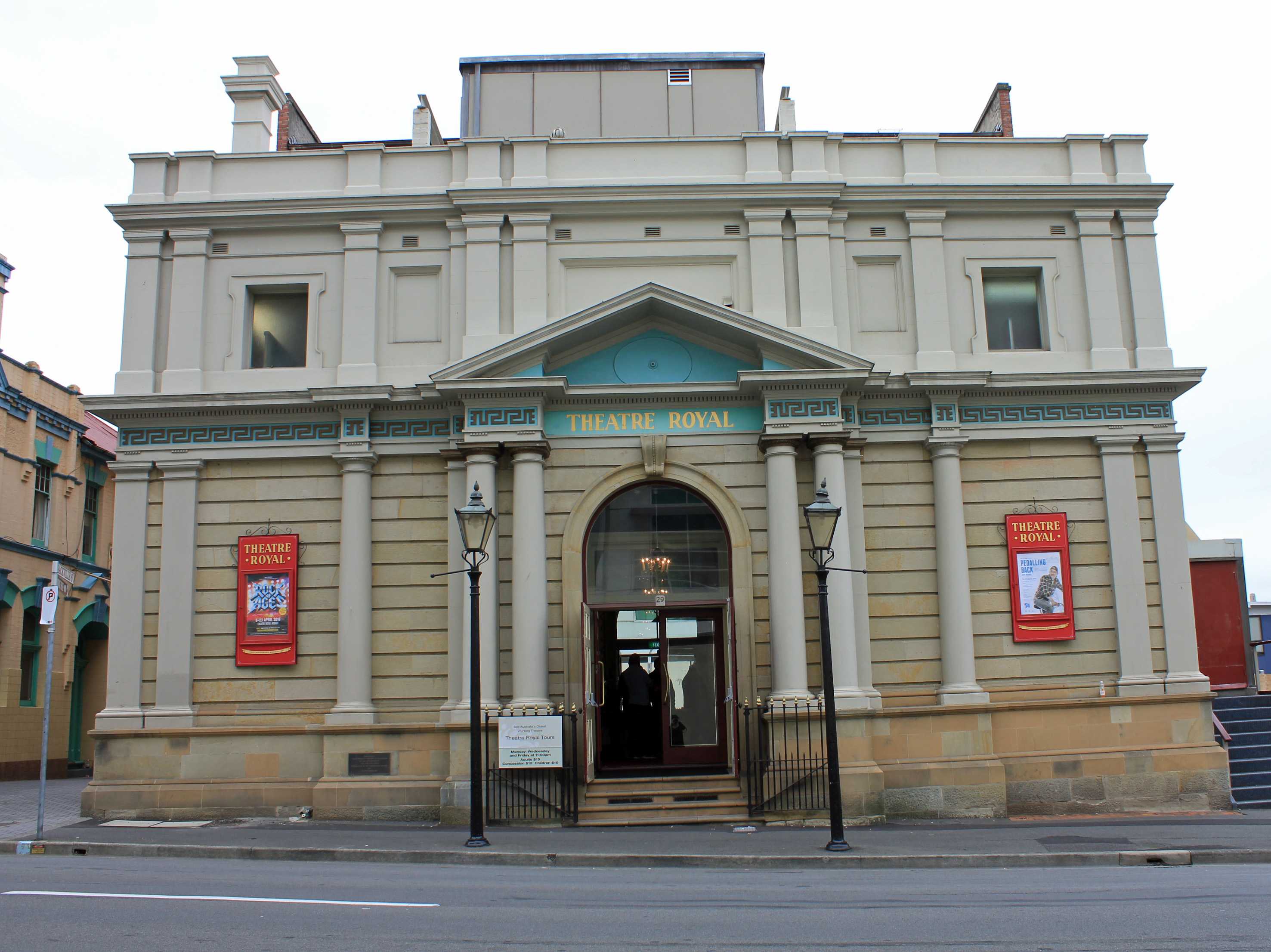 The theatre Laurence Olivier saved Hobart's Theatre Royal to mark 180