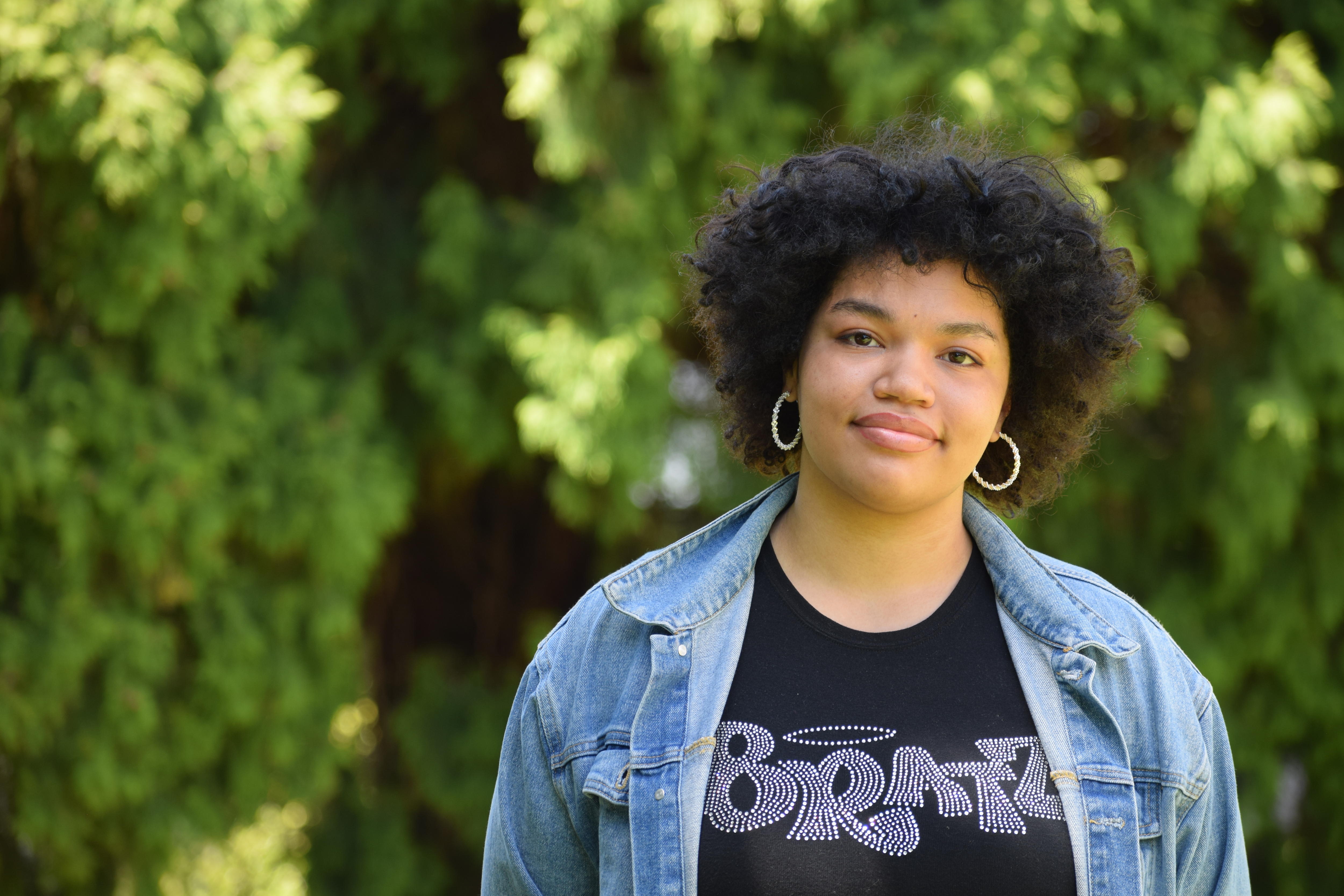 When Zarah's hair changed after chemotherapy, she felt like she was