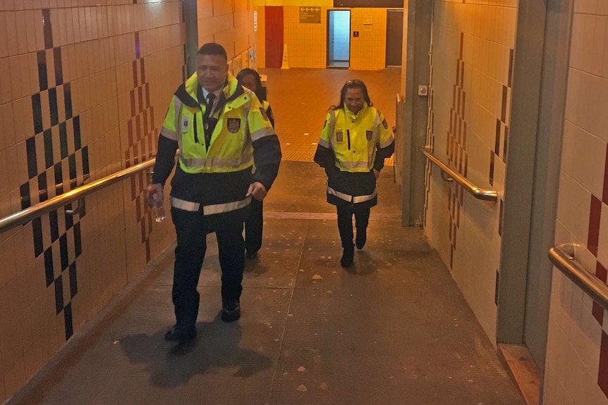 The Maori wardens on patrol in Werribee, in Melbourne's west.