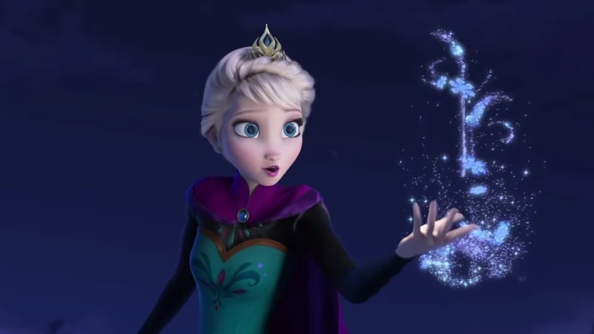 Frozen's Elsa can freeze towns with just a flick of her wrist.