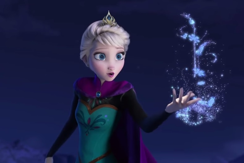 Frozen's Elsa can freeze towns with just a flick of her wrist.