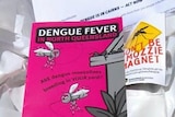 A health brochure on how to protect against dengue fever.