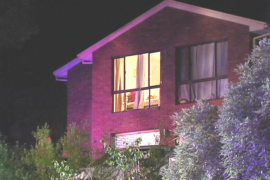 A home where a balcony collapsed.
