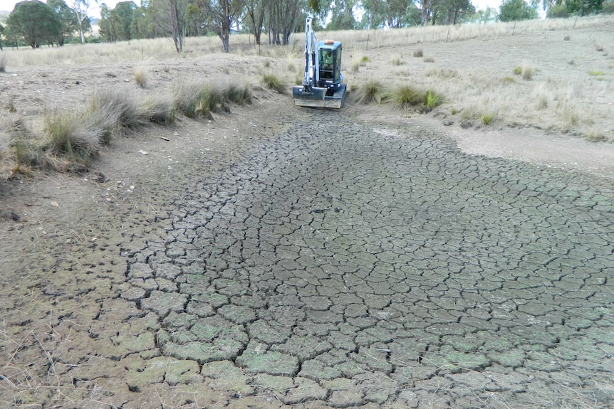Talaheni property in the Yass Valley during drought