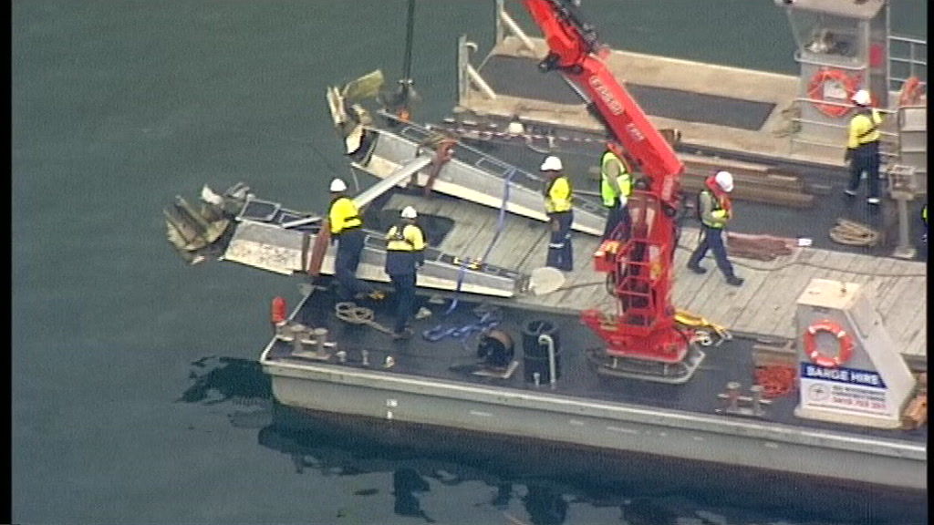 Recovery Efforts Underway Of Hawkesbury Seaplane Wreck - ABC News