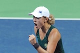 Doing Australia proud ... Russian-born Rodionova has only been eligible to play in green and gold since last December.