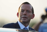 Prime Minister Tony Abbott arrives in Bali