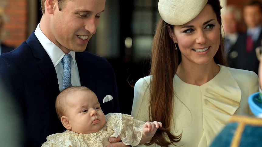 Prince William, Catherine and Prince George