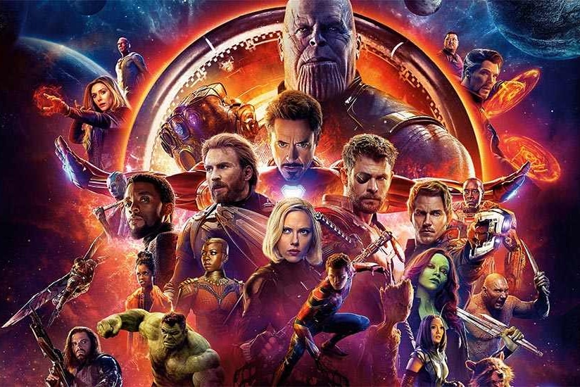 Avengers Infinity War poster.