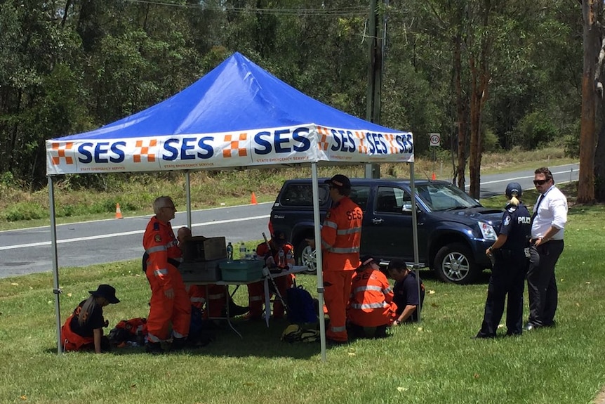SES search for murder weapon used in Greg Dufty's alleged murder