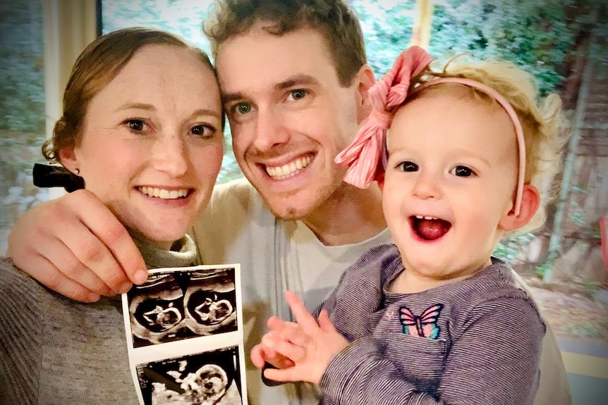 Marathon runner Lauren Rooke and family.