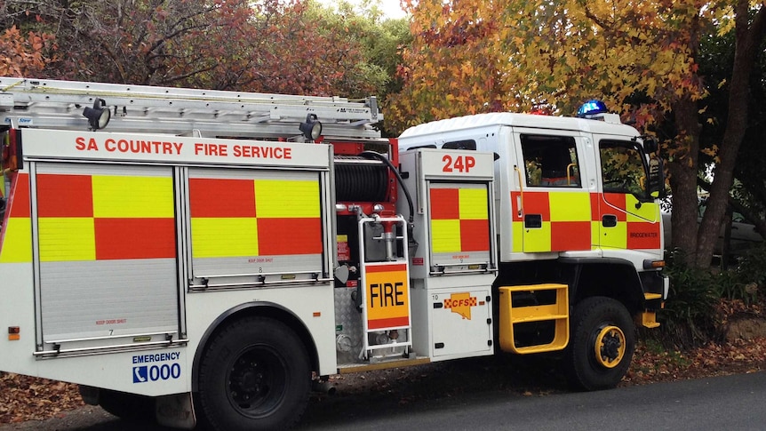 Firetruck near Stirling