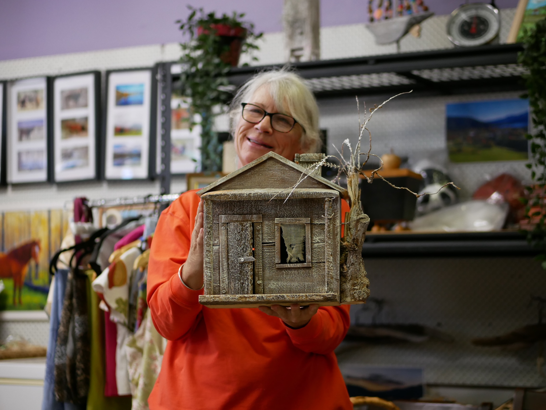 Women in an isolated town head to the shed to fight loneliness