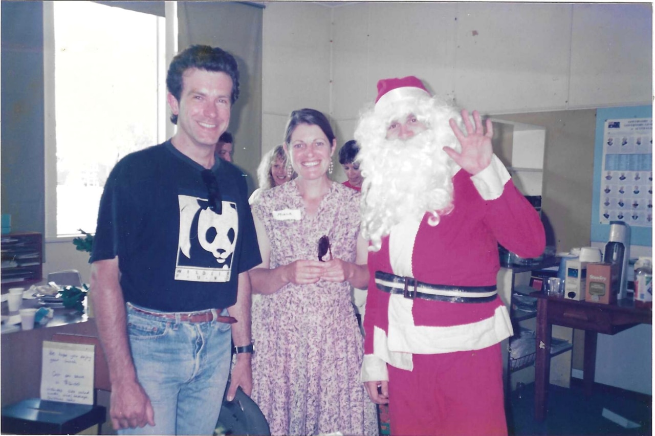 WIRES Christmas party, 1991