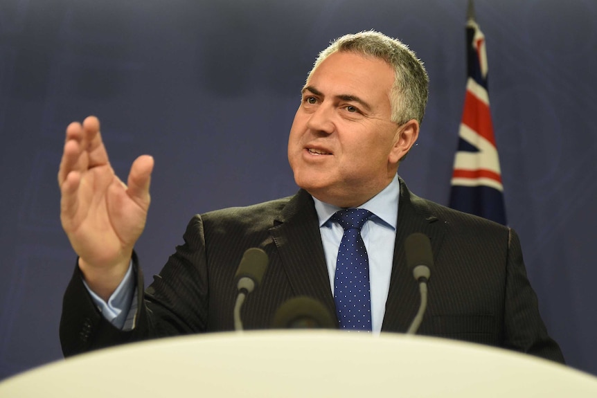 Joe Hockey addresses media in Canberra, June 9 2015