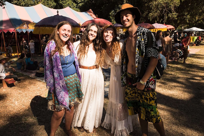 Womadelaide revellers enjoy the sunshine