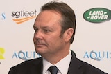 Brumbies chairman Robert Kennedy at a press conference.