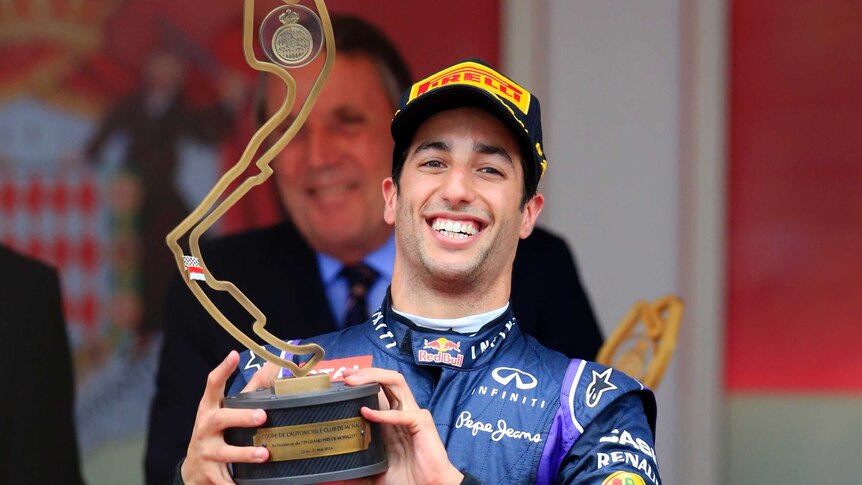 Red Bull Racing's Australian driver Daniel Ricciardo.