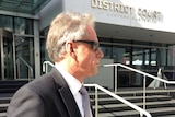 Trevor Reid leaves court after giving evidence at the murder trial of Ambrose and Xavier Clarke in Perth