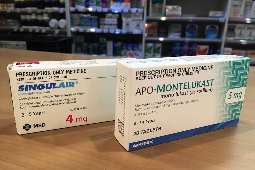 Singulair, montelukast asthma tablets