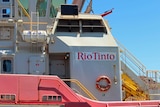 A Rio Tinto tugboat