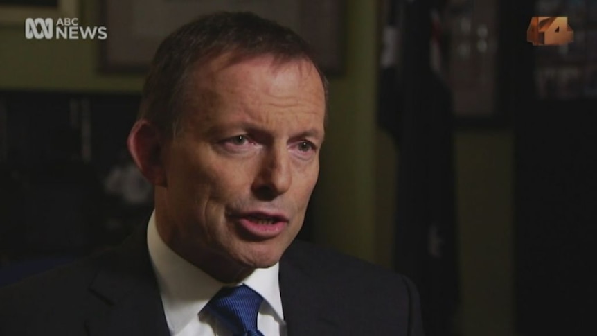 Tony Abbott speaks to Four Corners.