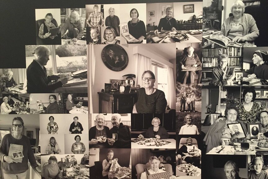 Photos from the TMAG exhibition:  Snapshot Photography and Migrant Women: A Tasmanian Experience