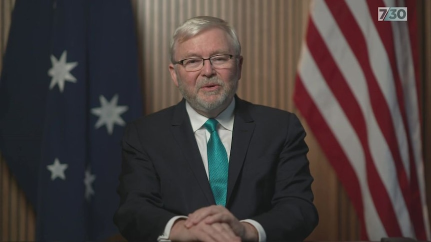 Former PM Kevin Rudd: “China sees value in stabilising Australia-China relationship”