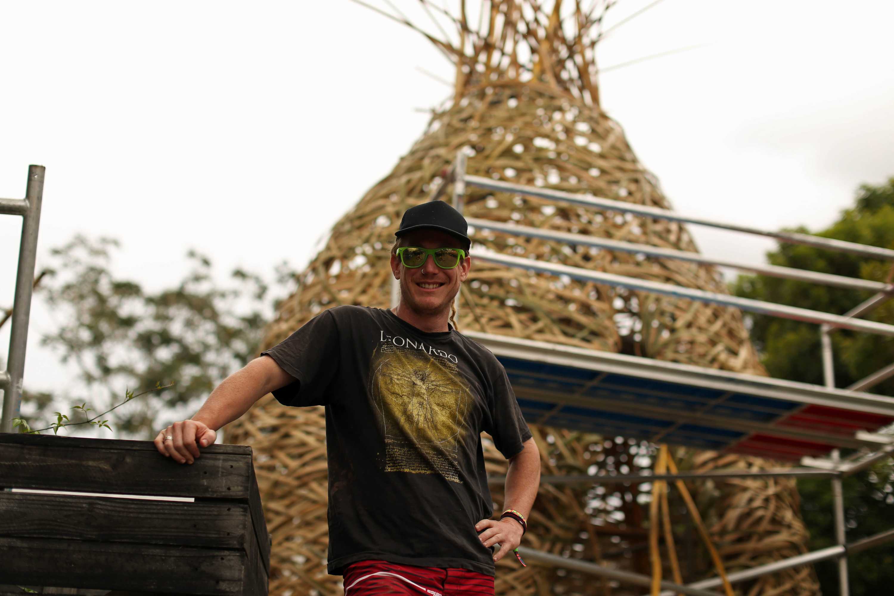 Woodford Folk Festival volunteers and workers the real party is in the