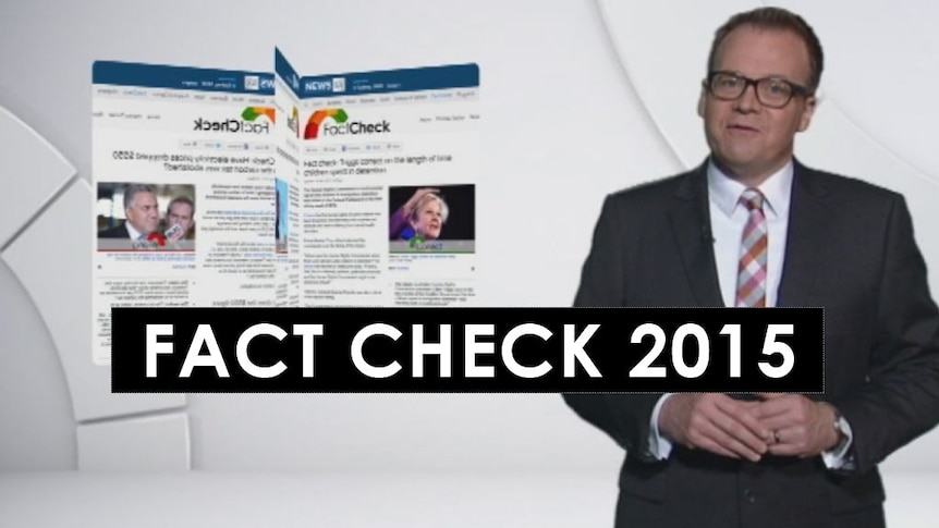 Watch John Barron award Julie Bishop the golden zombie in our wrap-up of fact checking in 2015.