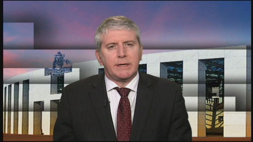 Acting Families Minister Brendan O' Connor describes the royal commission's terms of reference
